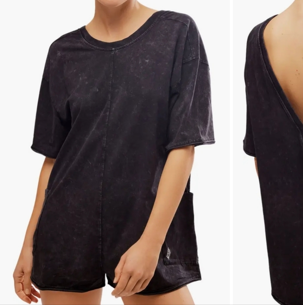 Free People Movement Hotshot Tee Romper